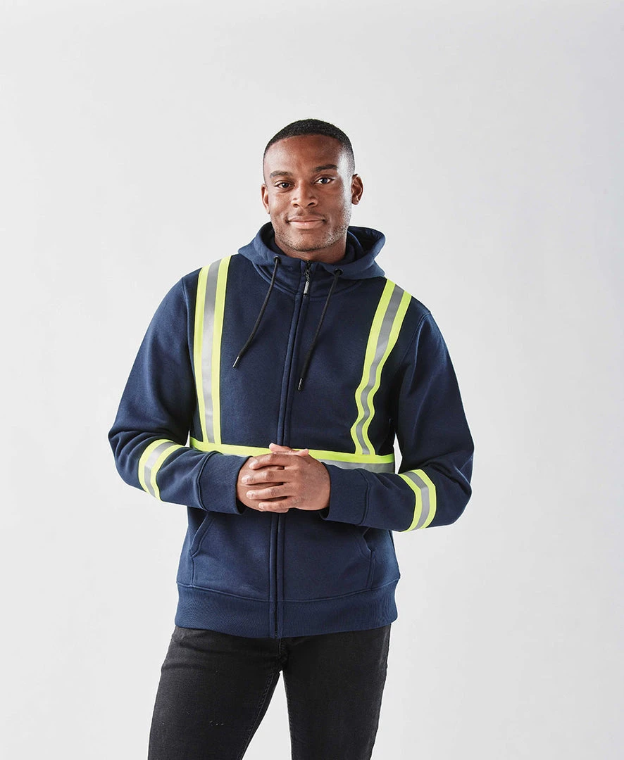 Stormtech Retail USA Men's Omega Reflective Zip Hoody - CFZ-5R Men's Tops 1 Stormtech Retail USA Men's Omega Reflective Zip Hoody - CFZ-5R Men's Tops