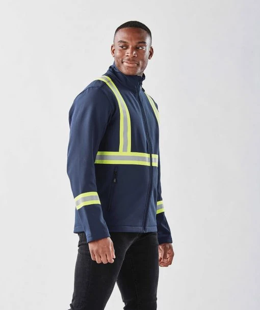 Stormtech Retail USA Men's Jackets & Vests Men's Orbiter Reflective Softshell - KSB-1R
