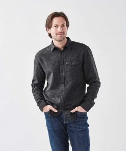 Stormtech Retail USA Men's Dockyard L/S Twill Shirt - SXW-1 Men's Tops